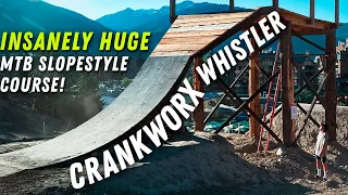 Crankworx Whistler - MOST INSANE MTB SLOPESTYLE COURSE YET!