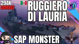 RUGGIERO DI LAURIA - Mai visti cannoni tanto forti nella Regia Marina - World of Warships