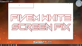 How to fix gta v fivem white screen problem 100% fix