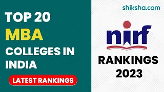 NIRF Rankings 2023: Top 20 Management Colleges in India | Top MBA Colleges of India