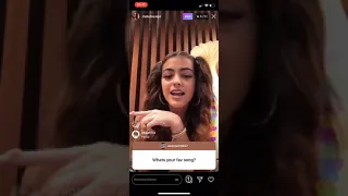 MALU TREVEJO SINGS IN INSTAGRAM #Livestream