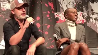 Andrew Lincoln and Danai Gurira