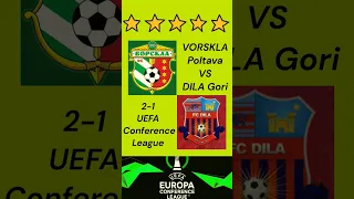 Vorskla Poltava 2-1 Dila Gori #украина #football #uefa #uefaconferenceleague #ворскла #georgia