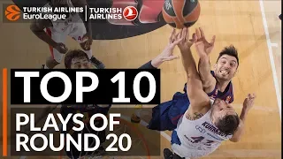 Top 10 Plays  - Turkish Airlines EuroLeague Regular Season Round 20