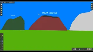 Mountains and Volcanoes Size Comparison