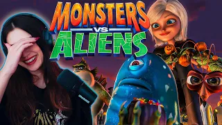 DIDN'T agree with the ending of Monsters vs Aliens (first time watch)