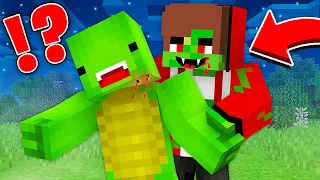 Zombie JJ bite Mikey in Minecraft - Maizen