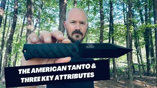 THREE Things That Make the American Tanto a Combat Go-To