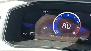 2022 VW T-Roc 1.0 TSi (110 hp) 0-100 km/h acceleration