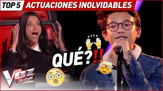 Actuaciones INOLVIDABLES de los pequeños artistas de La Voz Kids