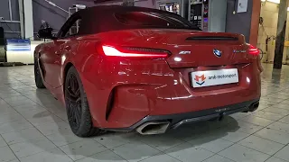 BMW z4 m40i Start up roar +ETBIR soft