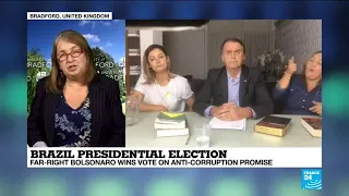 Brazil presidential election: "There will be a very steep learning curve for Bolsonaro"