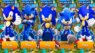 Sonic Dash vs Sonic Prime Dash vs Movie Sonic vs Sonic Prime vs Sonic vs All Bosses Zazz Eggman