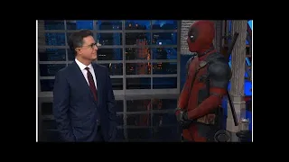 Deadpool crashes Stephen Colbert’s ‘Late Show’ monologue - National