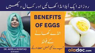 Anda Khane Ke Fayde- Benefits Of Eating Eggs - Uble Hue Ande Ke Fawaid - Boiled Egg Benefits In Urdu