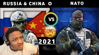 Russia & China vs NATO military power comparison 2021 Reaction