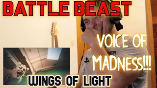 WELDER REACT TO " BATTLE BEAST - WINGS OF LIGHT" CRAZY VOICE!!!