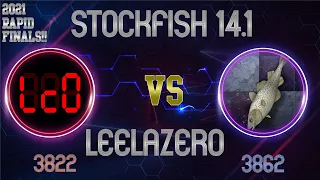 A tactical masterpiece!! || Stockfish 14.1 vs Leela chess Zero | Chess.com Rapid Finals