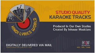 Do Anjaane Ajnabi Karaoke With Scrolling Lyrics - Vivah