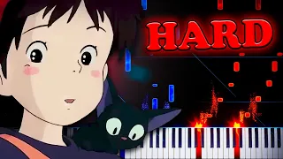 Joe Hisaishi - Town with an Ocean View (Kiki's Delivery Service) - Piano Tutorial