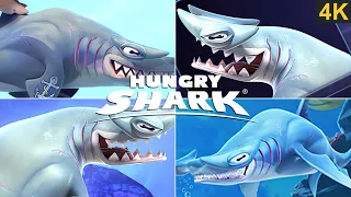 GREAT HAMMERHEAD ALL TRAILER & MOVIE THROUGH THE YEARS!!! (2010 - 2022) HUNGRY SHARK WORLD 4K