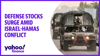 Defense stocks surge amid Israel-Hamas conflict