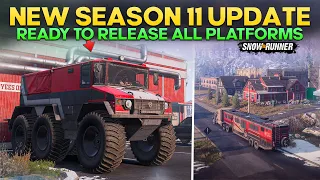 New Season 11 Update Ready to Release on All Platforms in SnowRunner Everything You Need to Know
