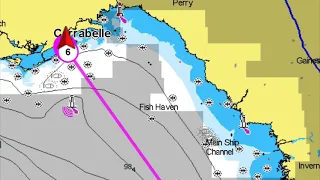 Small Trawler big ocean crossing America’s Great loop morning prep for 24 hr crossing