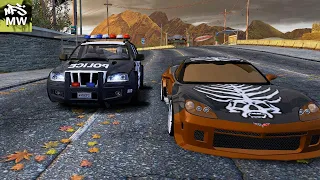 NFS MW | Corrupt Cop's COPSUV Heavy vs Webster"s Chevrolet Corvette C6 | Blacklist #5