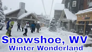 Snowshoe West Virginia is a Winter Wonderland!