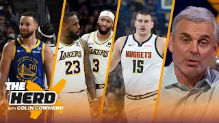 LeBron-AD, Steph-Draymond, Jokić-Murray highlight Colin's Top 10 NBA duos | THE HERD