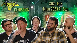 L'Émission Horns Up #20 - Bilan 2023 All Star (Julien Ménielle, The Doom Dad, Fortifem)