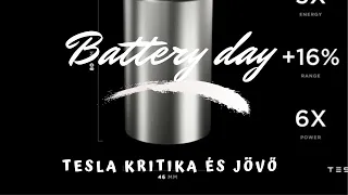 🚀 Tesla battery day kritika és jövőtalálgató!