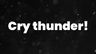 DragonForce - Cry Thunder (Lyric Video)