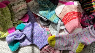 My Knit Sock Roundup!