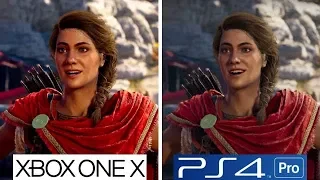 Assassin's Creed Odyssey | Xbox One X VS PS4 Pro | Graphics Comparison