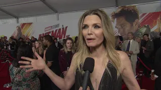 Ant Man and the Wasp LA  Premiere - Itw Michelle Pfeiffer (official video)