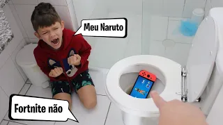 Chega de Naruto e Fortnite Vai Estudar