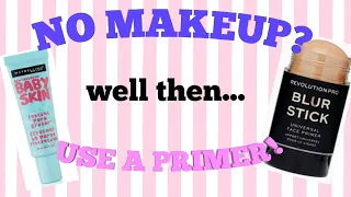 Why Primers Are Good For MAKEUPLESS Days!! 😱💜