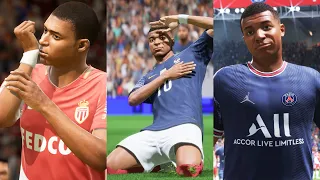 KYLIAN MBAPPE IN EVERY FIFA (16-23)