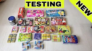 Diwali Crackers Testing 2019 | Crackers Stash | Testing Crackers | Diwali 2019 Stash testing | Stash