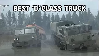 Spintires Mudrunner: Best D class Truck | D535 vs D537