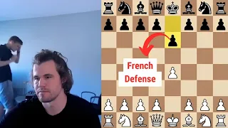 This is how Magnus destroyed the French defense