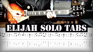 How to play Elijah Solo TABS