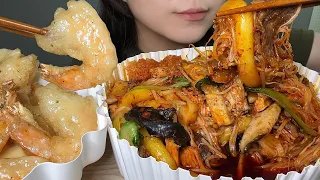 마라샹궈 먹방!! 소림마라 크림새우 도라방스임🍤 Mala Xiang Guo & Cream shrimp mukbang