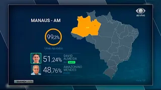 Eleição em Manaus: David Almeida derrota Amazonino Mendes e é eleito