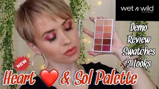 NEW WET N WILD COLOR ICON HEART & SOL 10 PAN PALETTE | DEMO + REVIEW | Steff's Beauty Stash