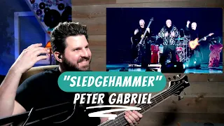 Bass Teacher REACTS | "Sledgehammer" - Peter Gabriel | Tony Levin