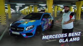 Mercedes GLA 45 AMG - Симпсон на стейдже!