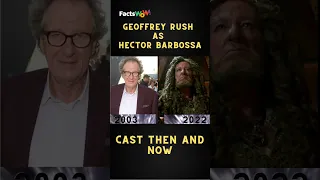 Pirates of the Caribbean Cast: Then and Now (2003 vs 2022) #shorts